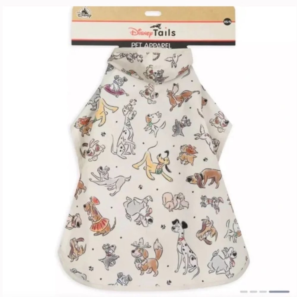 Disney Dogs Raincoat for Dogs size XS/SM